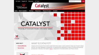 
                            2. Catalyst - Student Information System Replacement Project ... - Catalyst Portal Uc