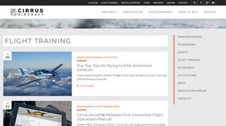 
                            4. Category: Flight Training | Cirrus Aircraft - Cirrus Learning Portal