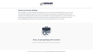 
                            6. Cavalry Staffing - Current Openings - Workable for Job Seekers - Cavalry Staffing Portal