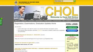 
                            8. Cave Hill Online | The University of the West Indies at Cave ... - Helios 12 Back Office Login
