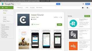 
                            7. Caviar Courier - Apps on Google Play - Caviar Driver Sign In