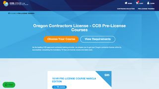 
                            5. CCB Approved Oregon Contractors Pre-License Courses - Oregon Ccb Portal