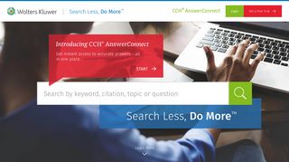 CCH® AnswerConnect: Wolters Kluwer - Cch Tax Portal