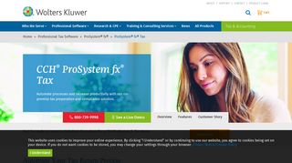 CCH® ProSystem fx® Tax | Wolters Kluwer - Cch Tax Portal