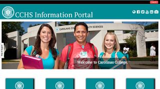 
                            8. CCHS Information Portal - Carolinas College of Health ... - Cchs Com Portal