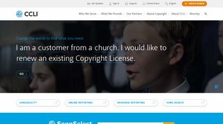 
                            6. CCLI — Christian Copyright Licensing International - Http Olr Ccli Com Account Portal