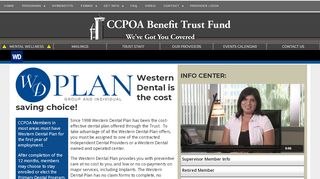
                            5. CCPOA Western Dental - CCPOA Benefit Trust Fund - Ccpoa Dental Provider Portal