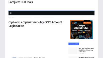 ccps-arms.ccpsnet.net - My CCPS Account Login Guide