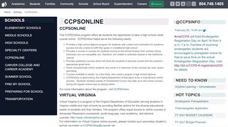 
                            9. CCPSonline | Chesterfield County Public Schools - Ccps Blackboard Portal
