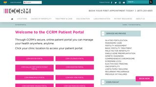 
                            4. CCRM U.S. Patient Portals | CCRM Fertility Clinics - Pcrm Edmonton Patient Portal