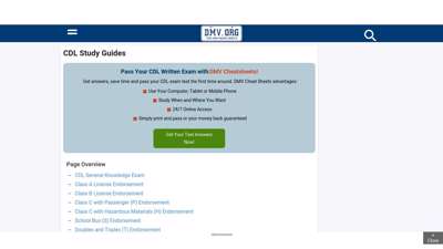 CDL Study Guides  DMV.ORG