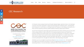 
                            4. CEC Research | Cranford Online - Cec Research Portal