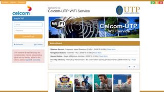 
Celcom-UTP WiFi Service  
