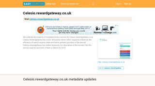 
                            5. Celesio Rewardgateway (Celesio.rewardgateway.co.uk) - Our ... - Celesio Treat Me Login Uk