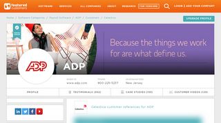 
                            5. Celestica customer references of ADP - FeaturedCustomers - Portal Globalview Adp Celestica