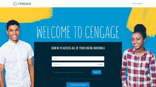 
Cengage Sign In
