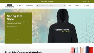 
                            8. Centennial College Bookstore Apparel, Merchandise, & Gifts - Centennial College Portal Powered By Centennial College