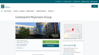 
                            5. Centerpoint Physicians Group | Doctor's Office - Centerpointmedical Com Patient Portal
