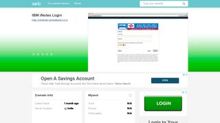 
                            5. centmail.centralbank.co.in - IBM iNotes Login - Centmail ... - Central Bank Centmail Login