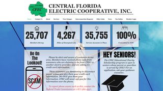 
                            2. Central Florida Electric Cooperative - Cfec Portal