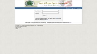 
                            1. Central Florida Electric Cooperative, Inc. - Login - Cfec Portal