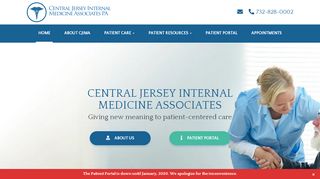 
                            3. Central Jersey Internal Medicine Associates: Patient Centered ... - Central Jersey Internal Medicine Patient Portal