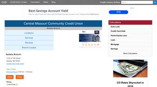 Central Missouri Community Credit Union - Sedalia, MO at ... - Cmccu Credit Union Portal