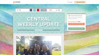 
                            6. Central Weekly Update | Smore Newsletters for Education - Inspire Charter School Parent Portal