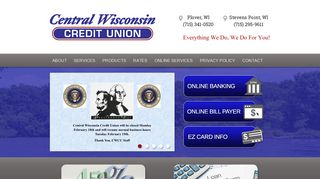 
                            7. Central Wisconsin Credit Union - Wisconsin Credit Union Portal