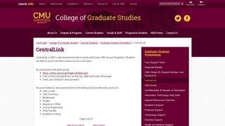 CentralLink | Central Michigan University - Portal Cmich Edu Portal