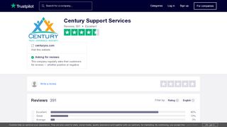 
                            7. Century Support Services Reviews | Read Customer Service ... - Centuryss Com Login