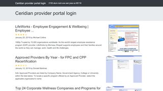 
                            7. Ceridian provider portal login - Ceridian Provider Login