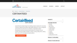 
                            5. CertainTeed | Saint-Gobain North America - Certainteed Employee Portal