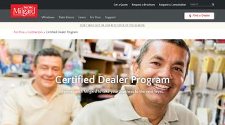 Certified Dealer Program | Milgard - Milgard Windows - Milgard Dealer Portal