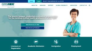 
                            2. CGFNS International, Inc. - Nursing Credentials Evaluation - Cgfns Portal