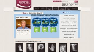 
                            3. Champion Orthopedics Mobile - Champion Orthopedics Patient Portal