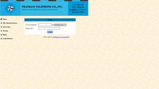 
                            5. Change Email Password - Franklin Telephone Co., Inc. - Franklin Telephone Portal