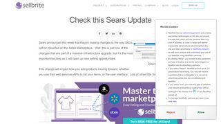 
                            2. Changes on the Sears Seller Marketplace - Sellbrite - Sears Seller Portal Portal