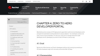 
                            5. Chapter 4. Zero To Hero Developer Portal - Red Hat Customer Portal - Hero Connect Portal