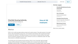 
                            5. Charlotte Housing Authority | LinkedIn - Cha Nc Org Portal