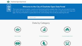 
                            1. Charlotte NC Open Data Portal - City of Charlotte - City Of Charlotte Open Data Portal
