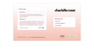 
                            1. Charlotte Russe Vbas Login - Charlotte Russe Employee Portal