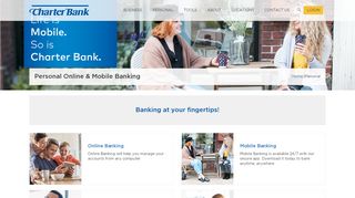 
                            3. Charter Bank Personal Online and Mobile Banking - Charter Bank Portal