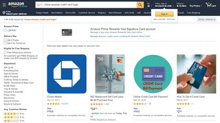 
                            9. chase amazon credit card login - Amazon.com - Amazon Visa Card Chase Portal