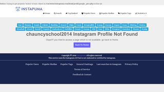 
                            7. Chauncy Ware @chauncyschool2014 - Instagram Web Viewer - Chauncy Wisepay Portal