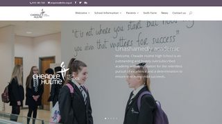 
                            2. Cheadle Hulme High School: Home - Cheadle Hulme High School Moodle Portal