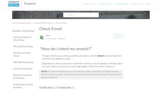 
                            9. Check Email – Vistaprint Digital Support - Www Vistaprint Com Portal
