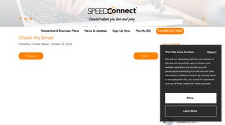 
                            2. Check My Email | SpeedConnect - Speed Connect Email Portal
