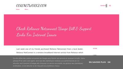 Check Reliance Netconnect Usage Bill & Support Links For ...