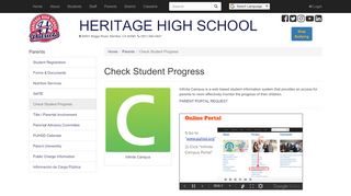 
                            3. Check Student Progress | Heritage High School - Menifee - Heritage High School Campus Portal